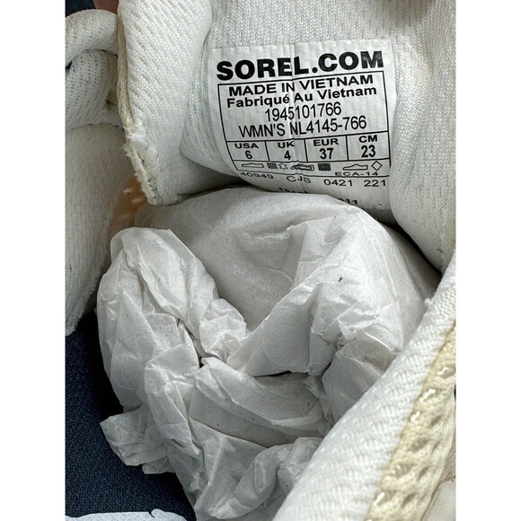 SOREL Women's Kinetic Renegade Lace Sneakers Shoes, Size 6 - Picture 8 of 9